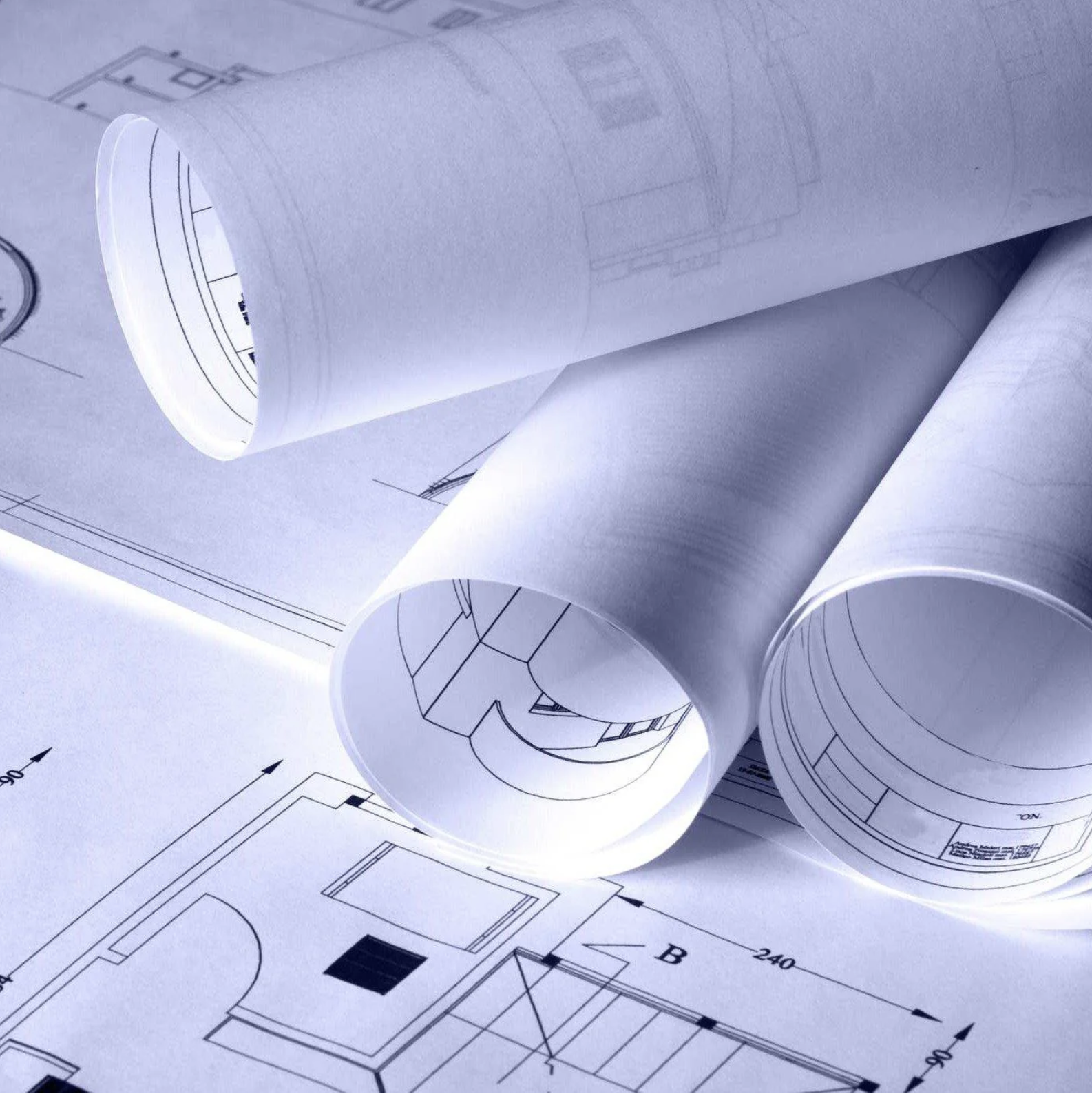 Architectural & Engineering Drawings — Black & White 1