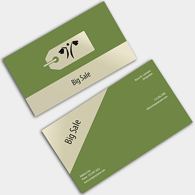 Business Card Preview