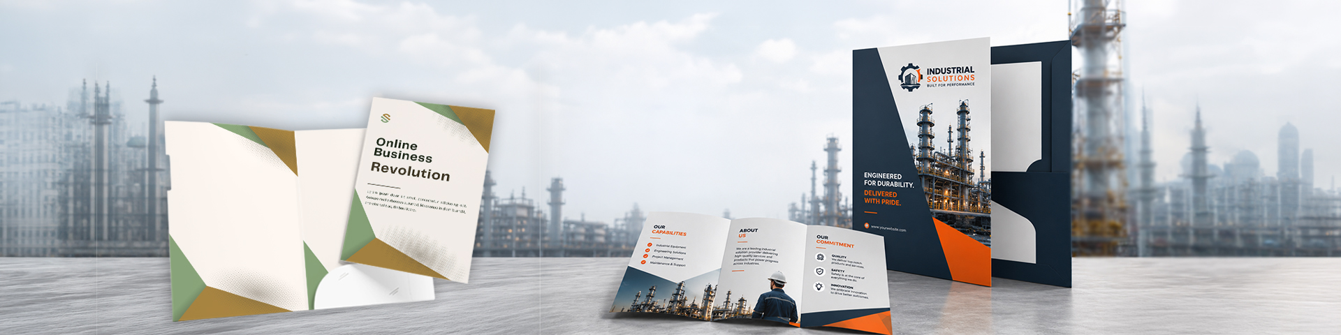 Industries That Commonly Use Presentation Folders and Brochures