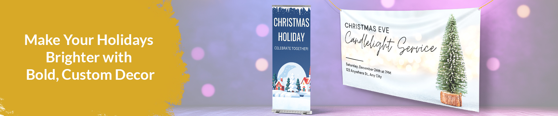 Custom Seasonal Banners Made Simple for Canadian and U.S. Marketing Campaigns