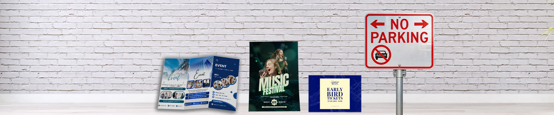 Promotional Marketing Materials for Festival Promotion