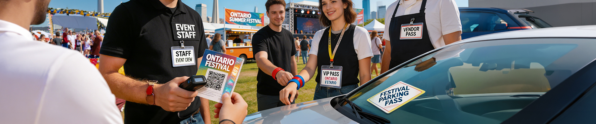Tickets, Wristbands and Entry Pass Printing
