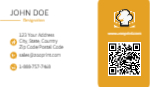 restaurant business card