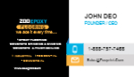  Epoxy business card