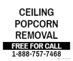popcorn removal