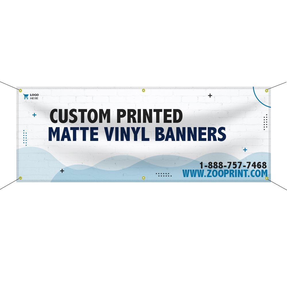 Outdoor Matte Vinyl Banner Printing Services in Canada & USA