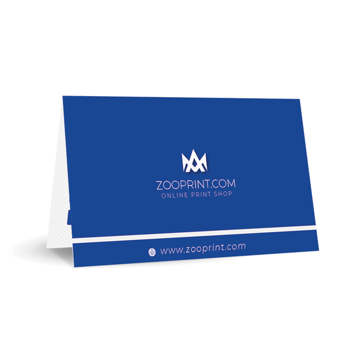 Folded Business Cards