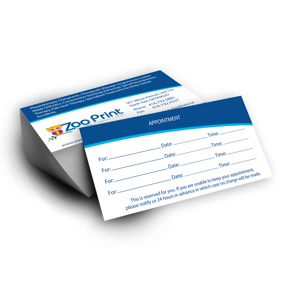 Custom Premium Writable Business Cards Printing in Canada & USA