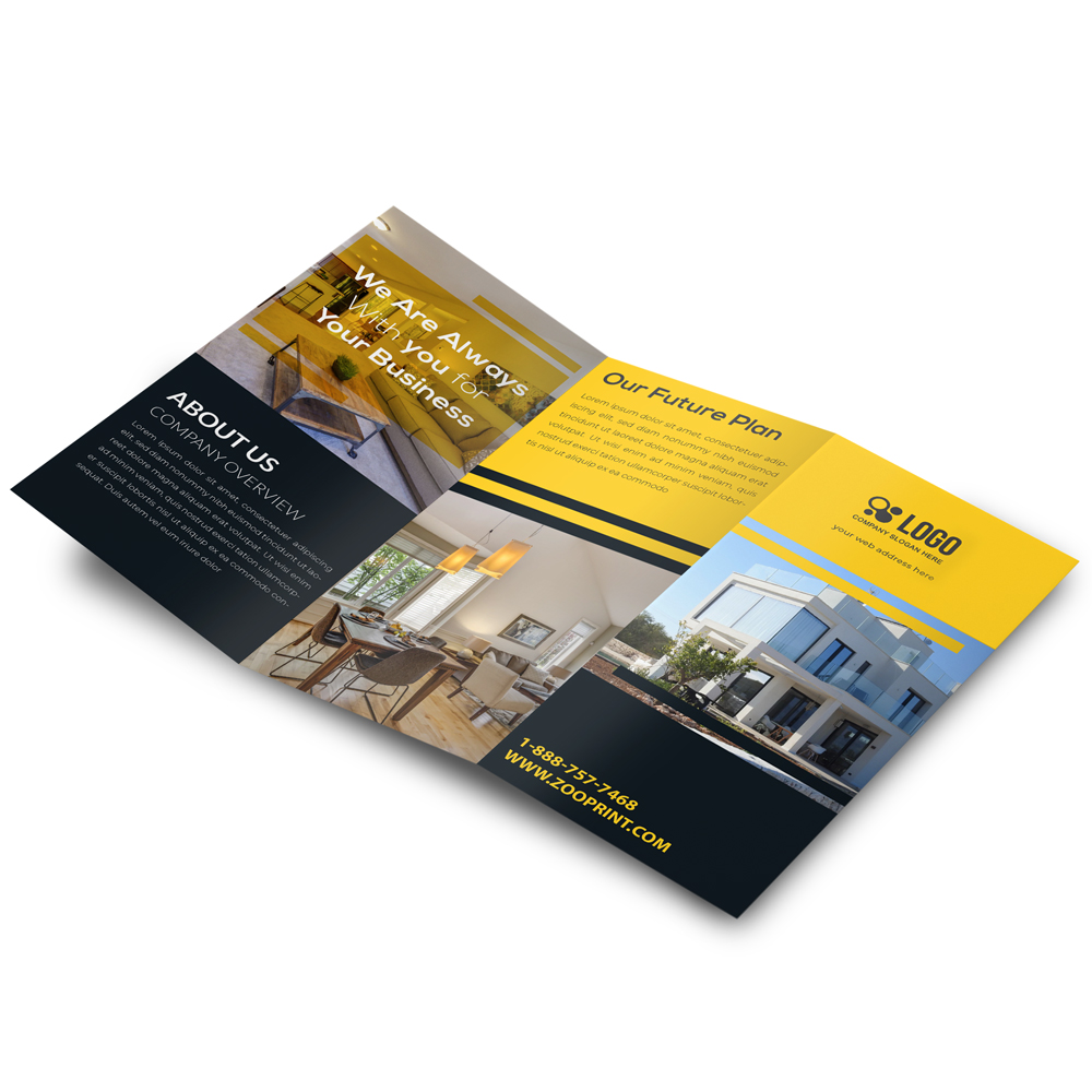 Custom pamphlets brochures printing online in USA and Canada  - Zoo Print