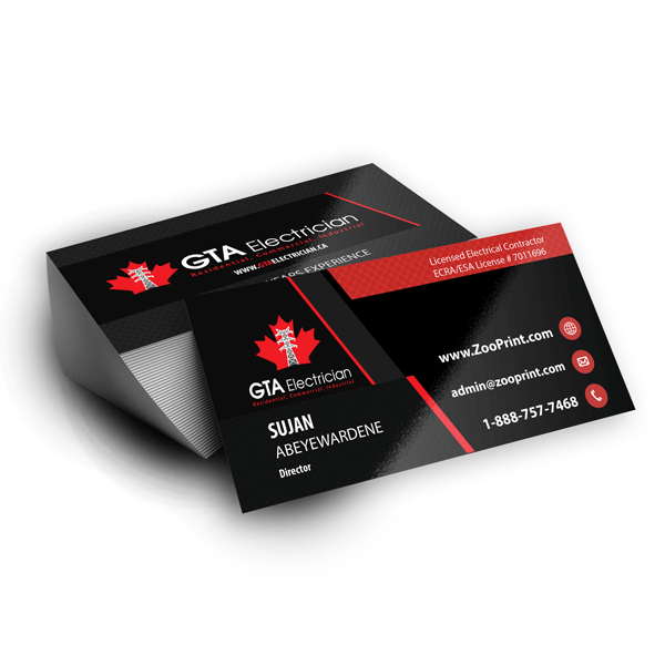 Custom business card printing online in USA and Canada  - Zoo Print