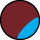 Maroon/Blue