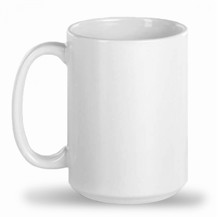 Ceremic Mug 15oz White Zoo Print 