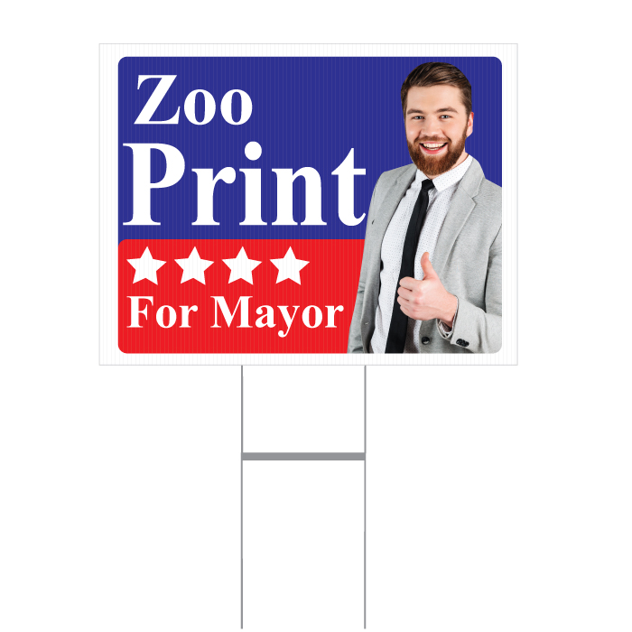 Election Yard Signs (full colour)
