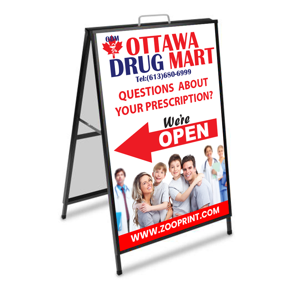 A-Frame Sandwich Board Signs