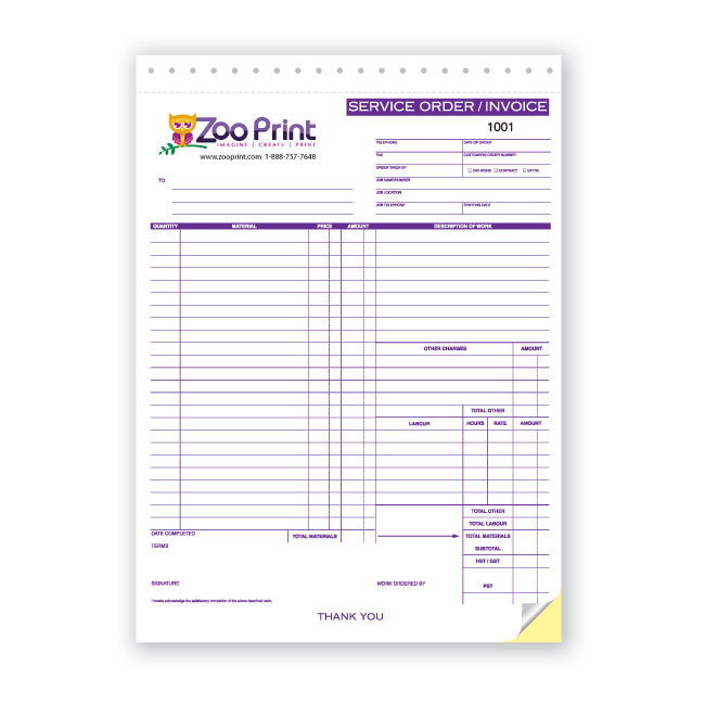 Carbonless Form Snap Set