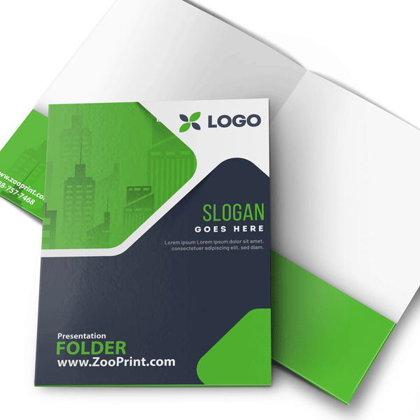 Semi-Gloss Presentation Folders